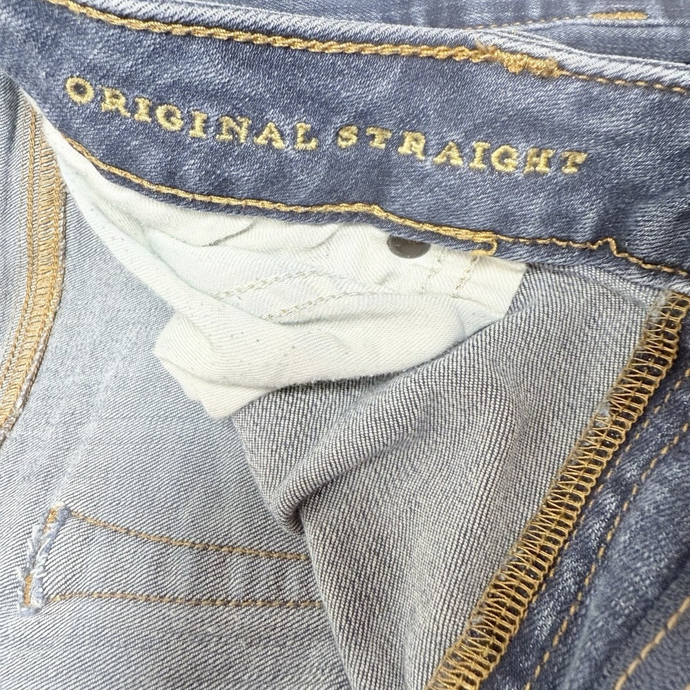 American Eagle Outfitters Light Blue Straight Jeans - Picture 4 of 8